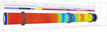 IRT KilnMonitor回轉(zhuǎn)窯整體熱圖像